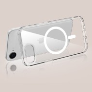 Хибриден кейс с MagSafe за iPhone SE 4 (2025) от Tech-Protect Flexair Hybrid - Прозрачен