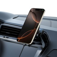 Стойка за автомобил с MagSafe безжично зареждане 15W от Tech Protect MM15W-V6 - Черна