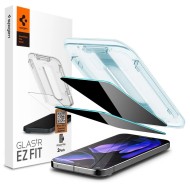 2 броя стъклени протектори за дисплей на Google Pixel 9 Pro XL от от Spigen Glas.TR "Ez Fit" HD - Privacy