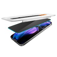 2 броя стъклени протектори за дисплей на Google Pixel 9 Pro XL от от Spigen Glas.TR "Ez Fit" HD - Privacy
