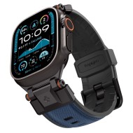 Силиконова каишка за Apple Watch 6 / 7 / 8 / 9 / 10 / SE / ULTRA 1 / 2 (44 / 45 / 46 / 49 MM) от Spigen DuraPro Armor  - Navy Blue