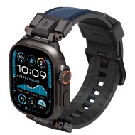 Силиконова каишка за Apple Watch 6 / 7 / 8 / 9 / 10 / SE / ULTRA 1 / 2 (44 / 45 / 46 / 49 MM) от Spigen DuraPro Armor  - Navy Blue