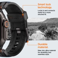 Силиконова каишка за Apple Watch 6 / 7 / 8 / 9 / 10 / SE / ULTRA 1 / 2 (44 / 45 / 46 / 49 MM) от Spigen DuraPro Armor  - Navy Blue