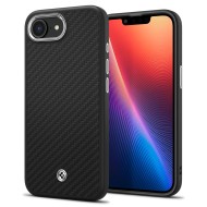 Хибриден кейс с MagSafe за iPhone 16е от Spigen Enzo Aramid Mag -Matte Black