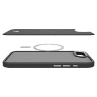 Хибриден кейс с MagSafe за iPhone 16е от Spigen Enzo Aramid Mag -Matte Black