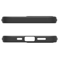 Силиконов кейс за iPhone 16e от Spigen Liquid Air - Matte Black