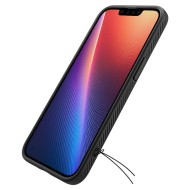 Силиконов кейс за iPhone 16e от Spigen Liquid Air - Matte Black