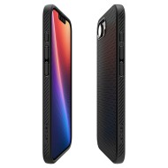 Силиконов кейс за iPhone 16e от Spigen Liquid Air - Matte Black