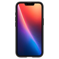 Удароустойчив кейс с MagSafe за iPhone 16e от Spigen Rugged Armor Mag - Matte Black