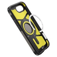 Удароустойчив, твърд кейс с MagSafe за iPhone 16e от Spigen Tough Armor Mag - Gunmetal