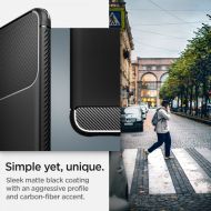 Удароустойчив кейс за Samsung Galaxy S22 от Spigen Rugged Armor - Черен