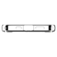 Удароустойчив кейс с MagSafe за iPhone 16e  от Spigen Ultra Hybrid - Zero One White