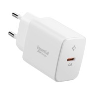 Стенно зарядно устройство за iOs и Android с USB-C от Spigen Essential EE201EU - Бяло
