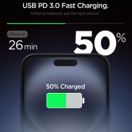 Стенно зарядно устройство за iOs и Android с USB-C от Spigen Essential EE201EU - Бяло