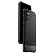 Удароустойчив кейс за Samsung Galaxy S23 от Spigen Rugged Armor - Черен