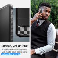 Удароустойчив кейс за Samsung Galaxy S23 от Spigen Rugged Armor - Черен