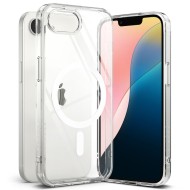 Удароустойчив твърд кейс с MagSafe за iPhone 16e от Ringke Fusion Magnetic - Clear