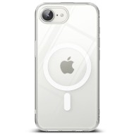 Удароустойчив твърд кейс с MagSafe за iPhone 16e от Ringke Fusion Magnetic - Clear