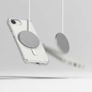 Удароустойчив твърд кейс с MagSafe за iPhone 16e от Ringke Fusion Magnetic - Clear
