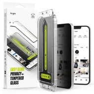 2 х Стъклен протектор със затъмняване на дисплей за iPhone 16e от Ringke Easy Slide 2-Pack - Privacy