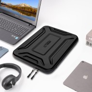 Kалъф за лаптоп 13-14 инча от Tech-Protect Kevlar Pro - Черен