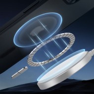 Силиконов кейс с MagSafe за iPhone 16e от ESR Classic Hybrid Halolock - Frosted Black