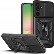 Удароустойчив калъф за Samsung Galaxy A56 5G от Tech-Protect CamShield Pro - Черен