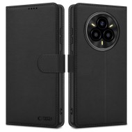 Кожен тефтер за Realme 14 Pro 5G от Tech-Protect Wallet - Matte Black
