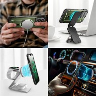 Удароустойчив кейс с MagSafe и капак за камерата на iPhone 16e от Subcase UB XT Mag - Guldan