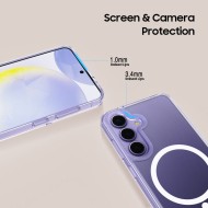 Хибриден кейс с MagSafe за Samsung Galaxy A36 5G от Tech-Protect Flexair Hybrid - Прозрачен