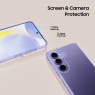 Хибриден кейс за Samsung Galaxy A56 5G от Tech-Protect Flexair Hybrid - Clear