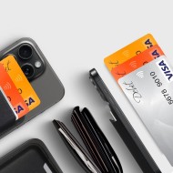 Универсален магнитен картхолдър  за телефон с MagSafe от Tech-Protect MagWallet  - Khaki