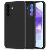 Силиконов кейс за Samsung Galaxy A56 5G от Tech-Protect Icon - Черен