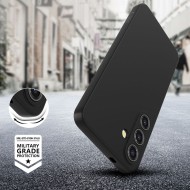 Силиконов кейс за Samsung Galaxy A56 5G от Tech-Protect Icon - Черен