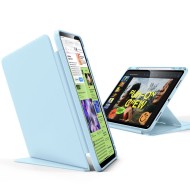 Силиконов тефтер  за iPad Air 13” 1 / 2 / 2024-2025  от  ESR Flip Hybrid -  Sky Blue