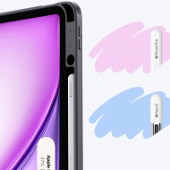 Силиконов тефтер  за iPad Air 13” 1 / 2 / 2024-2025  от  ESR Flip Hybrid - Black