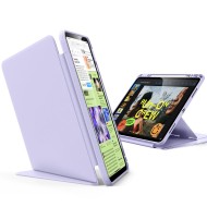 Силиконов тефтер  за iPad Air 13” 1 / 2 / 2024-2025  от  ESR Flip Hybrid -  Purple