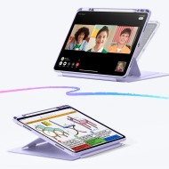 Силиконов тефтер  за iPad Air 13” 1 / 2 / 2024-2025  от  ESR Flip Hybrid -  Purple