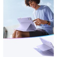 Силиконов тефтер  за iPad Air 13” 1 / 2 / 2024-2025  от  ESR Flip Hybrid -  Purple