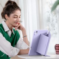 Силиконов тефтер  за iPad Air 13” 1 / 2 / 2024-2025  от  ESR Flip Hybrid -  Purple