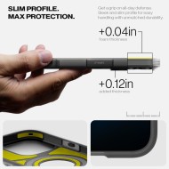 Удароустойчив кейс с MagSafe за iPhone 16 Pro  от Spigen Tough Armor T Mag - Frost Black