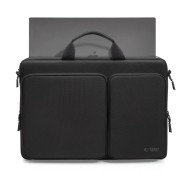 Удароустойчива чанта за лаптоп 17 инча с 4 джоба отTech-Protect Defender Bag - Черен