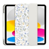 Силиконов калъф за iPad 10 (10.9" 2022) / 11 (11" 2025) от Tech-Protect SC PEN - Spring Flowers