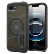 Удароустойчив, твърд кейс с MagSafe за iPhone 16e  от Spigen Tough Armor Mag - Blacka