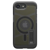 Удароустойчив, твърд кейс с MagSafe за iPhone 16e  от Spigen Tough Armor Mag - Blacka
