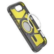 Удароустойчив, твърд кейс с MagSafe за iPhone 16e  от Spigen Tough Armor Mag - Blacka