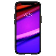 Удароустойчив кейс за iPhone 12 Mini от Spigen Rugged Armor - Черен