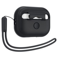 Тънък силиконов кейс за Apple AirPods Pro 1 / 2 от Spigen Silicone Fit Strap