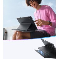 Силиконов тефтер за iPad 10.9 4 / 5 / 2020-2022 / 11" 6 / 7 / 2024 - 2025 от ESR Flip Hybrid - Черен