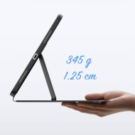 Силиконов тефтер за iPad 10.9 4 / 5 / 2020-2022 / 11" 6 / 7 / 2024 - 2025 от ESR Flip Hybrid - Черен